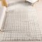Nuloom Jeni Solid Faux Rabbit Machine Washable Area Rug 5ft x 8ft HJWR02H-508 - alternate 1